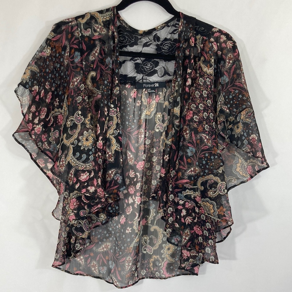 Forever 21 Flowery Blouse